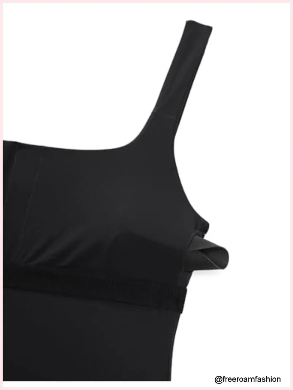 Butterluxe Bodycon Midi Dress with Built-in Bra Side Slit